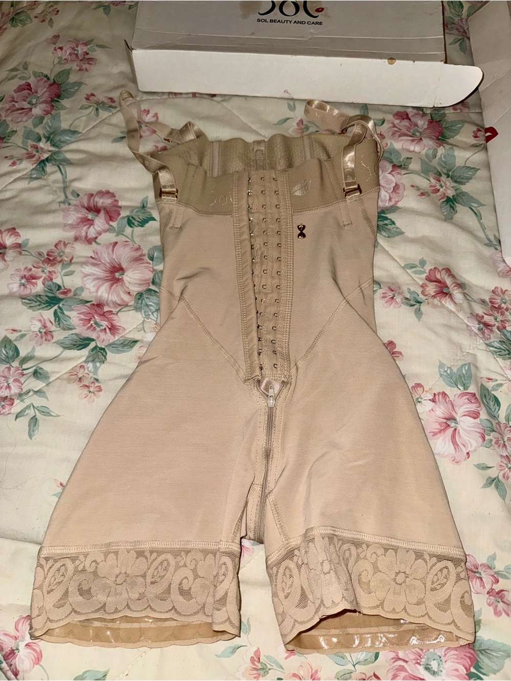 SOL Beauty & Care Beige Full-Body Shapewear Girdle
